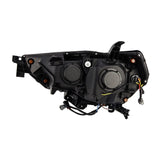2014-2024 4Runner Nova-Series LED Projector Black Headlight Active Light Sequence Signal Smooth Body DRL - View 5 | Dirty Garage
