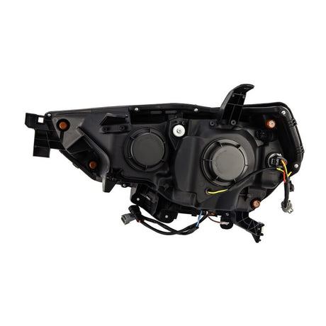 2014-2024 4Runner Nova-Series LED Projector Black Headlight Active Light Sequence Signal Smooth Body DRL - View 5 | Dirty Garage