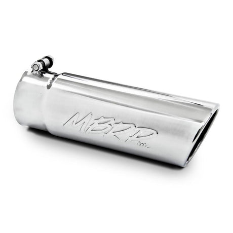 Universal 3" OD Dual Wall Angled End Tip 12" Length - View 3 | Dirty Garage