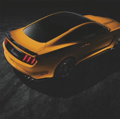 2015-2023 Mustang Coupe Gloss Black Rear Spoiler w/Gurney Flap - View 8 | Dirty Garage