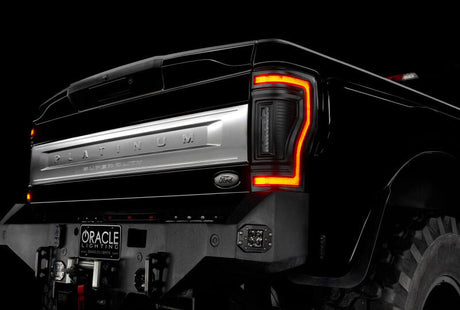Oracle Lighting 17-22 Ford F-250/350 (Black Series) Flush Mount LED Tail Lights - View 12 | Dirty Garage