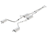 Borla 15-16 Dodge Charger 3.6L V6 ATAK Cat Back Exhaust (Uses Factory Valence) - View 3 | Dirty Garage