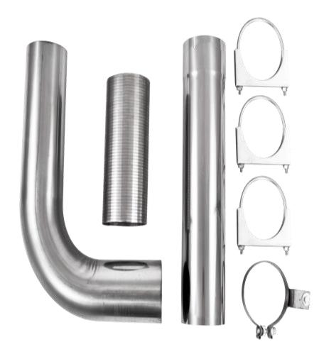 Universal Full Size Pickup Single Stack 5" Kit - View 5 | Dirty Garage