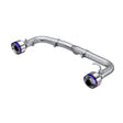 2022 Subaru BRZ Toyota GR86 2.4L 2.5" Dual Split Rear Exit Exhaust w 5" Burnt Tips | Dirty Garage