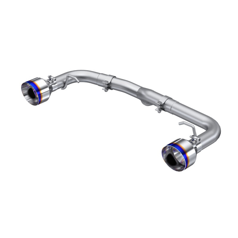 2022 Subaru BRZ Toyota GR86 2.4L 2.5" Dual Split Rear Exit Exhaust w 5" Burnt Tips | Dirty Garage