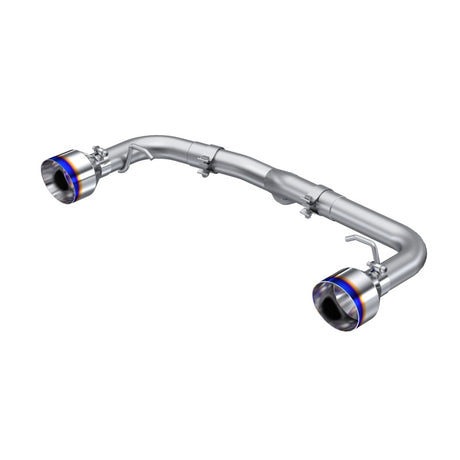 2022 Subaru BRZ Toyota GR86 2.4L 2.5" Dual Split Rear Exit Exhaust w 5" Burnt Tips | Dirty Garage