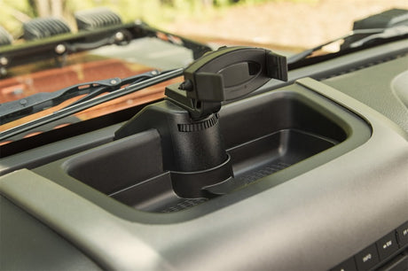 Rugged Ridge Dash Multi-Mount Phone Kit 11-18 Jeep Wrangler - View 5 | Dirty Garage