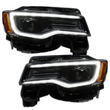 2014-2021 Grand Cherokee Headlight DRL Upgrade Kit w/ Dynamic ColorSHIFT - View 6 | Dirty Garage