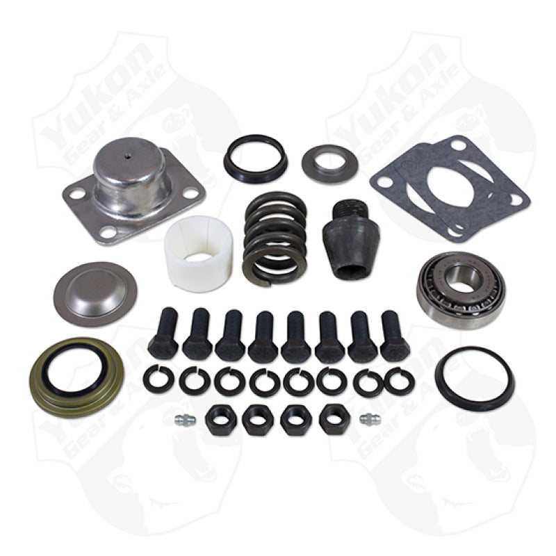 1975-1993 Dana 60 Replacement king-pin kit 1 side pin/bushing/seals/bearings/spring/cap (YP KP-001) - View 3 | Dirty Garage