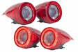 2005-2010 Ferrari F430 LED Tail Lights Red | Dirty Garage