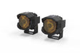 Universal Morimoto 1Banger HXB LED Pod Flood Yellow Pair | Dirty Garage
