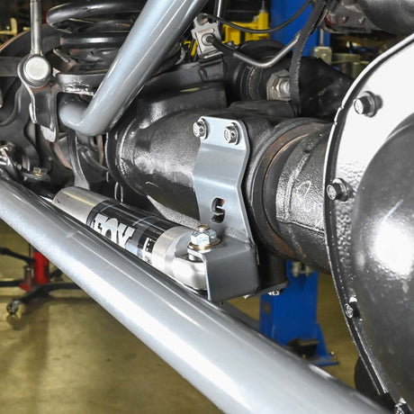Synergy Ram 13+ Steering Stabilizer Relocation Bracket - View 3 | Dirty Garage