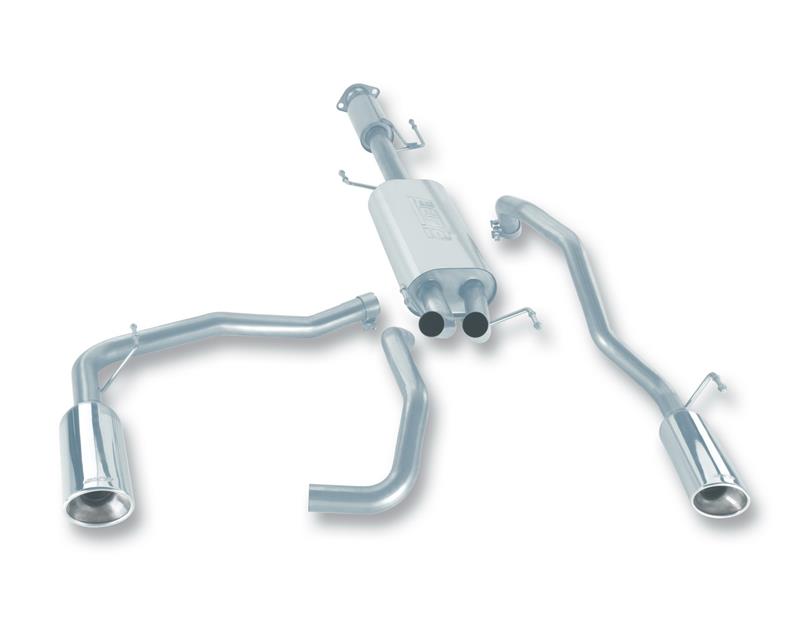 Borla 07-09 Toyota FJ Cruiser 4.0L V6 Catback Exhaust Single Split Rear Exit - View 3 | Dirty Garage
