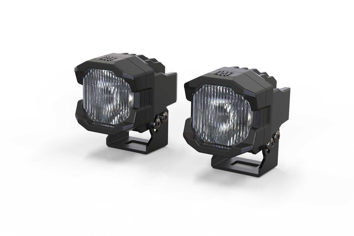 Universal Morimoto 1Banger HXB Wide White LED Pod Pair | Dirty Garage