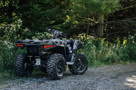 2015 Hawkeye 325 Sportsman ETX 5" Single Slip-On Performance Series Exhaust - View 5 | Dirty Garage