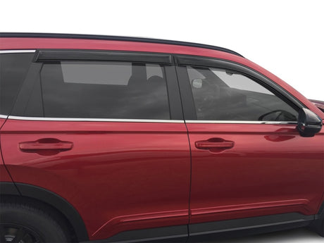 2023-2024 CRV Ventvisor Outside Mount Window Deflectors Smoke 4-Piece | Dirty Garage