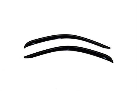 2007-2013 GM 1500 Standard Cab Ventvisor Smoke Window Deflectors 2-Piece - View 2 | Dirty Garage