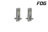 Universal H3 Yellow SL2 LED Bulbs pair - View 2 | Dirty Garage