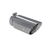 Universal 5 OD Dual Wall Angled 4" Inlet 12" Length Tip - View 3 | Dirty Garage