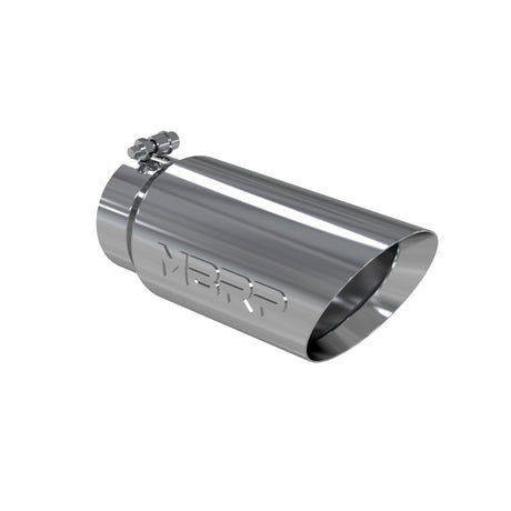 Universal 5 OD Dual Wall Angled 4" Inlet 12" Length Tip - View 3 | Dirty Garage