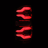 2014-2021 Tundra Luxx-Series LED Tail Lights Black with Activation Light Sequential Signal - View 4 | Dirty Garage