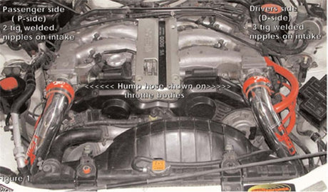 1990-1996 300Z Non Turbo Polished Short Ram Intake - View 6 | Dirty Garage