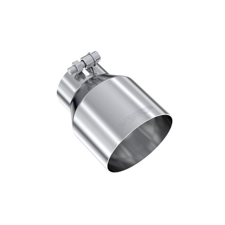 Universal Stainless Steel Dual Wall Tip 4".5" OD 3" Inlet 6.13" L | Dirty Garage