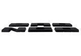 2021+ Bronco Grille Lettering Overlay Kit - Black - View 9 | Dirty Garage