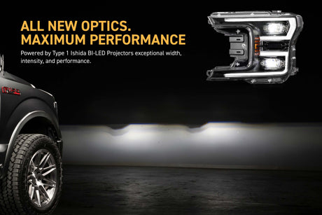 2018-2020 F-150 XB Evo Hybrid LED Headlights