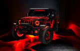 2007-2024 Wrangler High Performance LED Fog Lights w/o Controller - View 17 | Dirty Garage