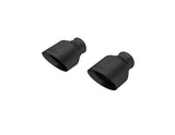 2015-2023 Dodge Charger 5.7L 6.2L 6.4L T304 3" ID 5" OD 8" Length Angle Cut Black Tip | Dirty Garage