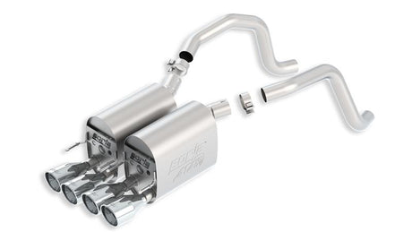 Borla 05-08 Chevrolet Corvette Coupe/Conv 6.0L/6.2L 8cyl Aggressive ATAK Exhaust (rear section only) - View 4 | Dirty Garage