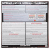 Universal Replacement Drop In Air Filter - 14in OD/12in ID/4in H w/Wire - View 12 | Dirty Garage