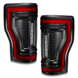 2017-2022 Super Duty Flush Mount LED Tail Lights - View 2 | Dirty Garage