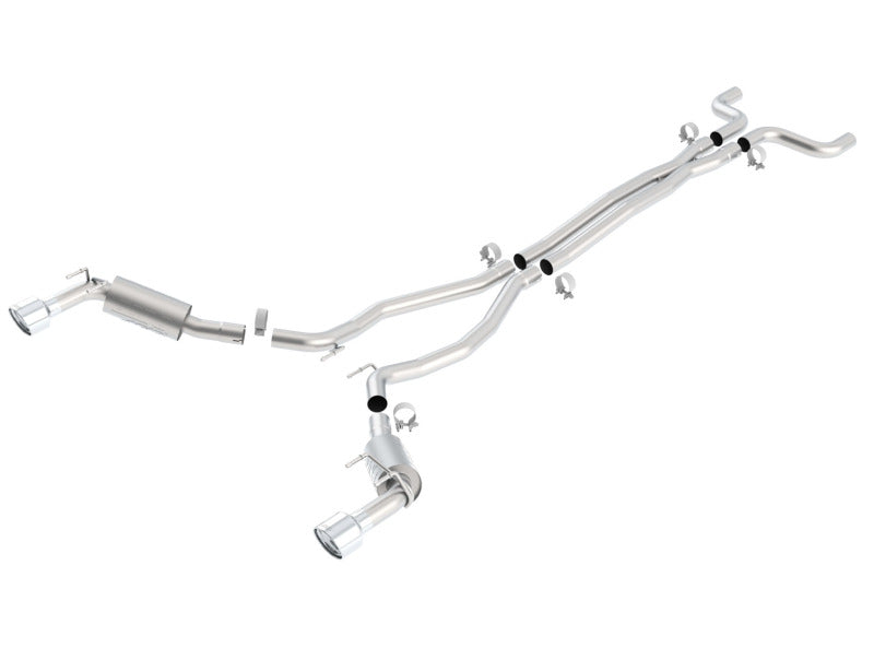 Borla 10-13 Chevy Camaro SS 6.2L 8cyl Aggressive Catback Exhaust - View 3 | Dirty Garage