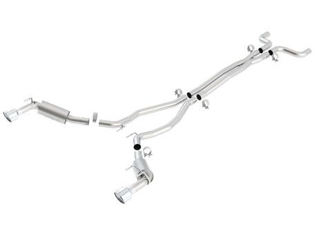 Borla 10-13 Chevy Camaro SS 6.2L 8cyl Aggressive Catback Exhaust - View 3 | Dirty Garage