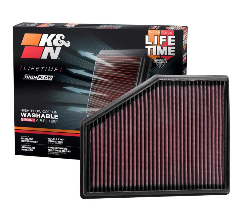 2015-2018 740I L4-3.0L F/I Replacement Drop In Air Filter - View 12 | Dirty Garage