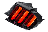 2015-2022 Mustang XB LED Tail Lights Pair Amber - View 3 | Dirty Garage