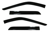 2011-2018 Explorer Ventvisor Outside Mount Window Deflectors Smoke 4-Piece - View 4 | Dirty Garage