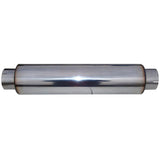 Universal 30 Overall Length 4" Inlet Outlet 24 Body T304 Muffler - View 3 | Dirty Garage