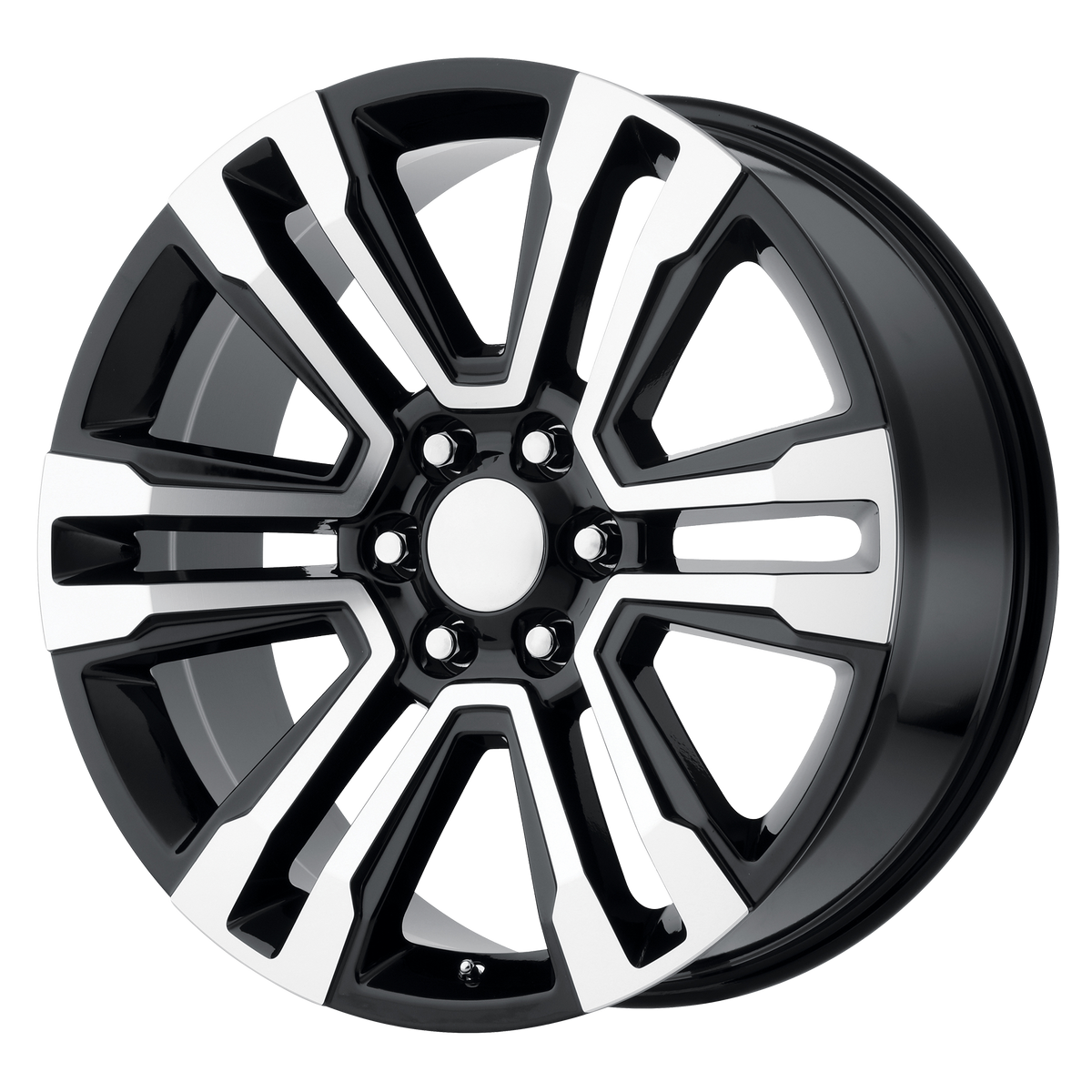 Performance Replicas PR182 Gloss Black Machined Wheel | Dirty Garage