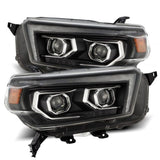 2010-2013 4Runner Pro-Series Projector Black Headlights Sequential Signal DRL - View 5 | Dirty Garage