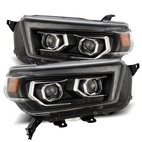 2010-2013 4Runner Pro-Series Projector Black Headlights Sequential Signal DRL - View 5 | Dirty Garage