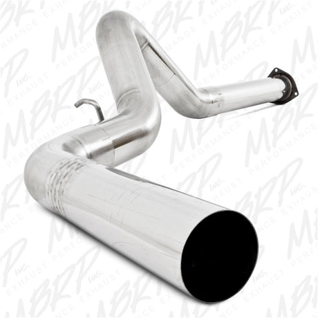 2007-2010 GM HD 4" Filter Back Single Side T409 No Muffler - View 2 | Dirty Garage
