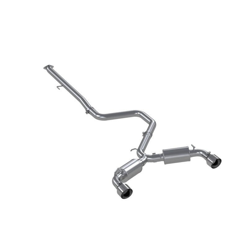 2019- Hyundai Veloster N 2.0L Turbo 3" Cat Back Aluminized Steel T304 Tip | Dirty Garage