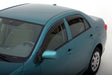 2009-2013 Corolla Ventvisor Outside Mount Window Deflectors Smoke 4-Piece | Dirty Garage