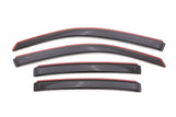 2008-2014 Avenger Ventvisor In-Channel Front and Rear Window Deflectors 4-Piece Smoke - View 10 | Dirty Garage