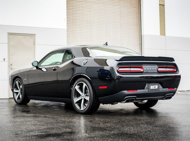 Borla 16-17 Dodge Challenger R/T 5.7L MT/AT ATAK Catback Exhaust (w/MDS Valves ONLY) - View 4 | Dirty Garage