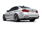 2014-2017 BMW M3 M4 Slip-On Line Titanium - View 11 | Dirty Garage