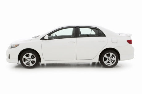 2009-2013 Corolla Front and Rear Window Deflectors Smoke 4-Piece - View 8 | Dirty Garage
